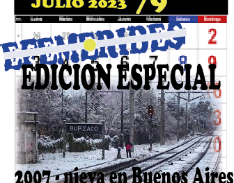9 DE JULIO DE 2007 NIEVE BUENOS AIRES
