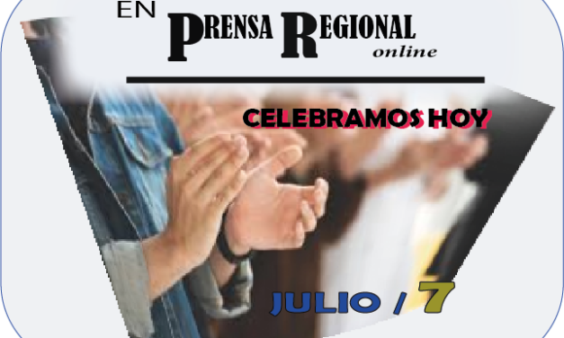 EN PRENSA REGIONAL CELEBRAMOS HOY