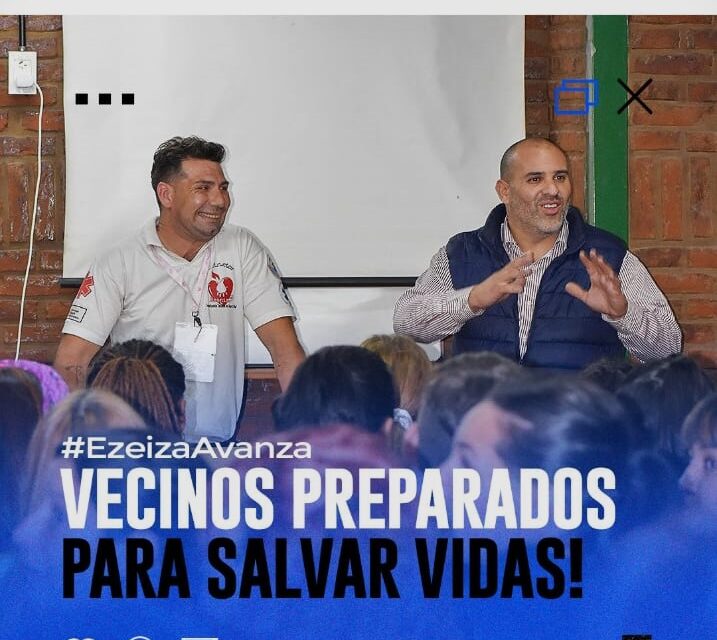 EN EZEIZA LA BATALLA CULTURAL EMPIEZA POR CASA