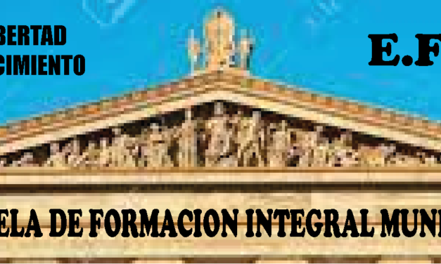 SE INAUGURA LA ESCUELA DE FORMACION INTEGRAL MUNICIPAL  (E.F.I.M.)