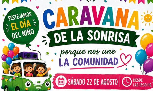 CARAVANA DE LA SONRISA EN EZEIZA – NIÑOS FELICES